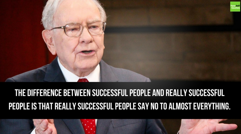 Warren Buffett Quotes on Successful